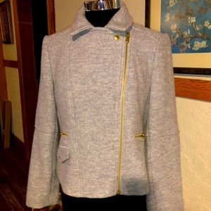 Banana Republic Petite Moto Jacket EUC